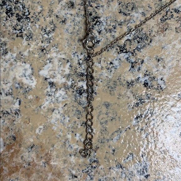 Stainless steel wave pendant - Picture 3 of 3